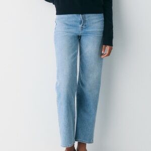 NWT Denim Forum The Arlo Hi-Rise Straight Jean Size:26